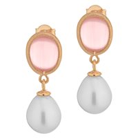 Ohrringe Marcello Pane Dame in Silber Perla ORML 039.ROSA